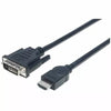 Cable HDMI (M) a DVI-D (M) 1.8Mts Manhattan
