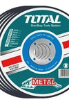 Disco de desbaste metal TOTAL 7'' x 1/4'' x 7/8''