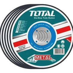 Disco de desbaste metal TOTAL 7'' x 1/4'' x 7/8''