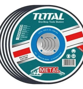 Disco de desbaste metal TOTAL 7'' x 1/4'' x 7/8''