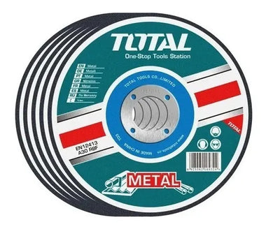 Disco de desbaste metal TOTAL 7'' x 1/4'' x 7/8''