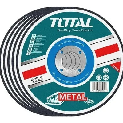 Disco de desbaste metal TOTAL 7'' x 1/4'' x 7/8''