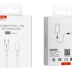 Cable SOMOSTEL SMS-BT10 USB C - Lightning
