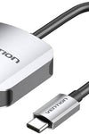 Adaptador USB-C a HDMI 15 cm. Vention TDEHB Aluminio