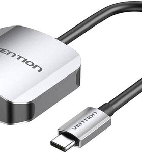 Adaptador USB-C a HDMI 15 cm. Vention TDEHB Aluminio