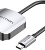 Adaptador USB-C a HDMI 15 cm. Vention TDEHB Aluminio