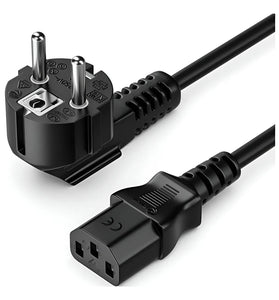 Cable de poder - Schuko ZCGBAC Vention 0.75mm 1.8 Mts.