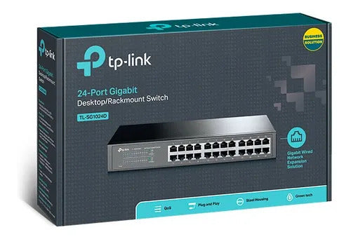 Switch TP-Link TL-SG1024D 24 Puertos Gigabit Rack