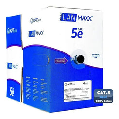 Cable UTP MPT Exterior | Interior  Cat 5E 305 Metros Negro