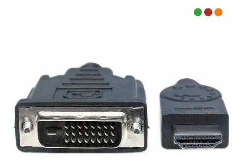 Cable HDMI (M) a DVI-D (M) 3.0Mts Manhattan