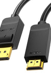 Cable Display port a HDMI 1.5 Mts HADBG Vention