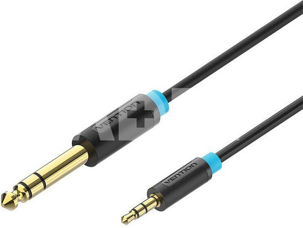 Cable de audio TRS 3,5mm macho a 6,35 mm macho Vention BABBH