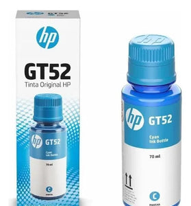 Tinta HP GT52 5810/5820 Cyan