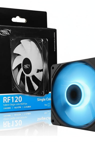 Fan Cooler Gamer Deepcool RF-120BL 12 x 12 cm Azul