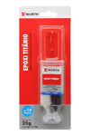 Adhesivo Wurth Epoxi Titanio 25g