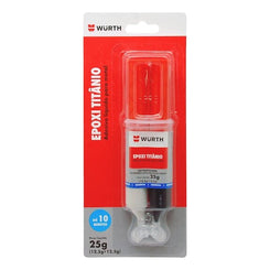 Adhesivo Wurth Epoxi Titanio 25g