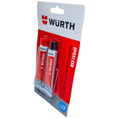 Adhesivo Wurth Epoxi 16 Grs. 8 + 8 Transparente