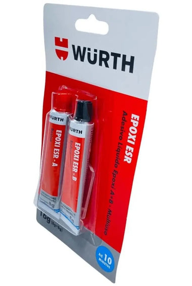 Adhesivo Wurth Epoxi 16 Grs. 8 + 8 Transparente