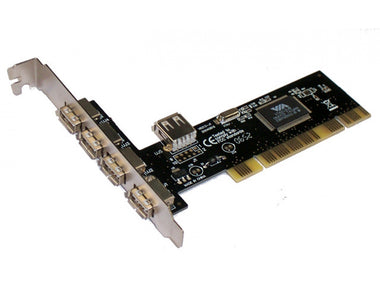 Tarjeta PCI - USB 2.0 4 + 1 puertos