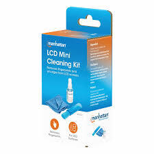 Limpiador LCD Manhattan 60ml c/paño y cepillo