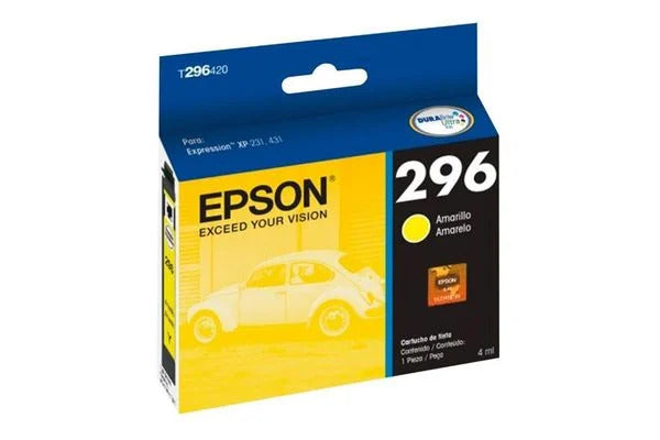 Cartucho Epson 296 Amarillo