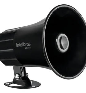 Sirena Intelbras SIR3000 Magnetica Negro