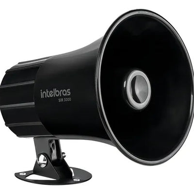 Sirena Intelbras SIR3000 Magnetica Negro
