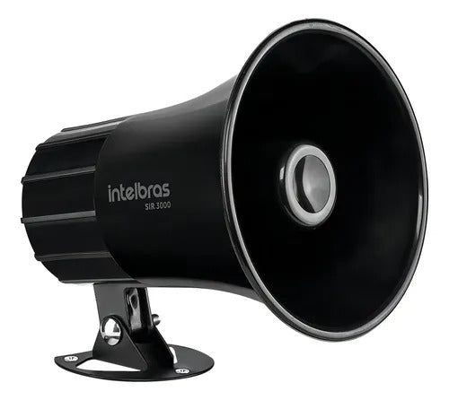 Sirena Intelbras SIR3000 Magnetica Negro