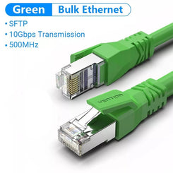 Patchcord Vention SFTP 0.30 Mts. Industrial IBPGI Verde