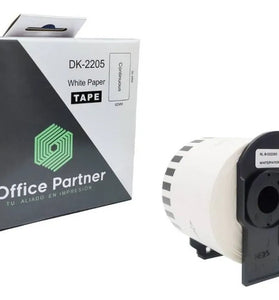 Cinta para Rotuladora Brother DK-2205 COMPATIBLE