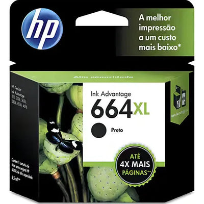 Cartucho HP 664XL Negro