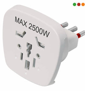 Adaptador Conatel Multitoma Universal a 3 en línea