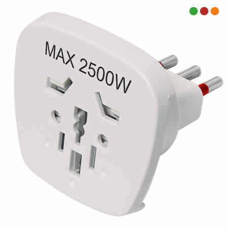 Adaptador Conatel Multitoma Universal a 3 en línea