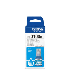 Tinta Brother D100C Cyan 48.8 ML Original