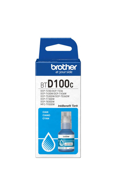 Tinta Brother D100C Cyan 48.8 ML Original
