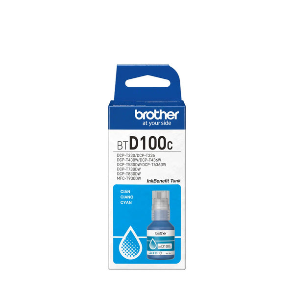 Tinta Brother D100C Cyan 48.8 ML Original