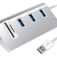 Hub USB 3.0 y Lector de memorias Rocketeck HC422