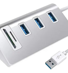 Hub USB 3.0 y Lector de memorias Rocketeck HC422