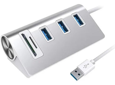 Hub USB 3.0 y Lector de memorias Rocketeck HC422
