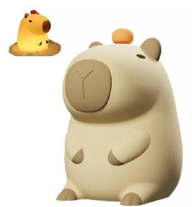 Lampara Capibara con batería recargable control táctil