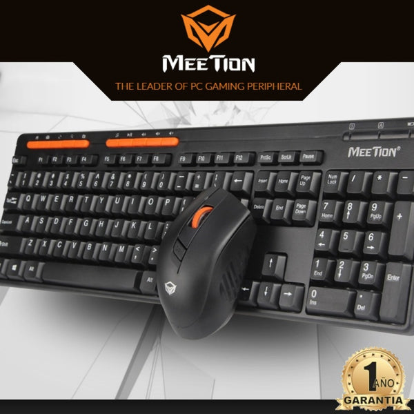 Combo Teclado y Mouse Inalambrico MT 4100 MEETION