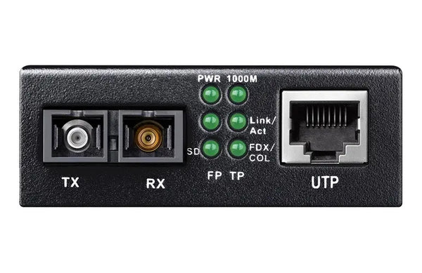 Módulo convertidor fibra óptica Monomodo Cudy Gigabit POE