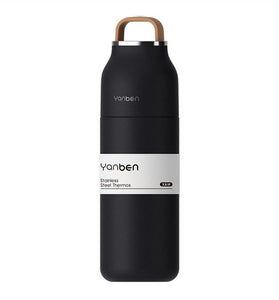 Termo Yanben  350 Ml Negro