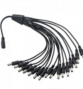 Cable splitter 1-16 para CCTV