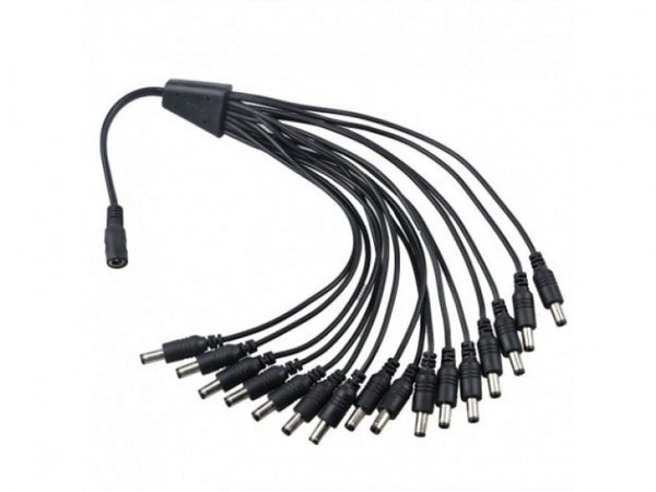 Cable splitter 1-16 para CCTV