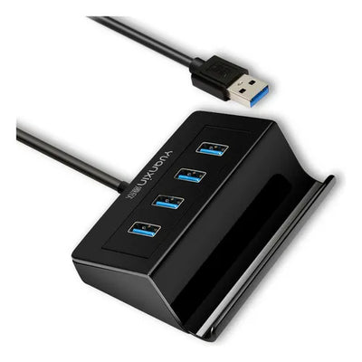 Hub USB 3.0 Yuanxin X-3209Q 4 Puertos c/Soporte celular 1.2m