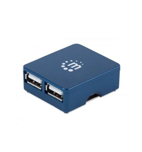 Hub USB 2.0 Manhattan Micro 4 Puertos
