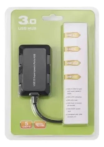 Hub USB-C  3.0  4 Puertos Roditec