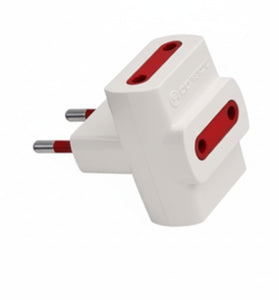 Adaptador Ficha Conatel 3 x 2 en línea