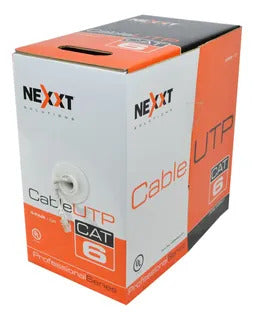 Cable UTP Nexxt Cat 6 Interiror 305 mts